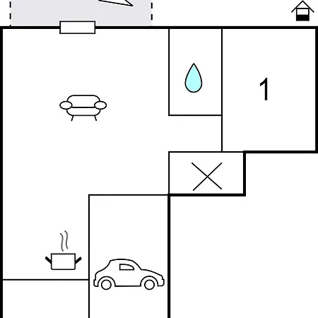 1 Bedroom In